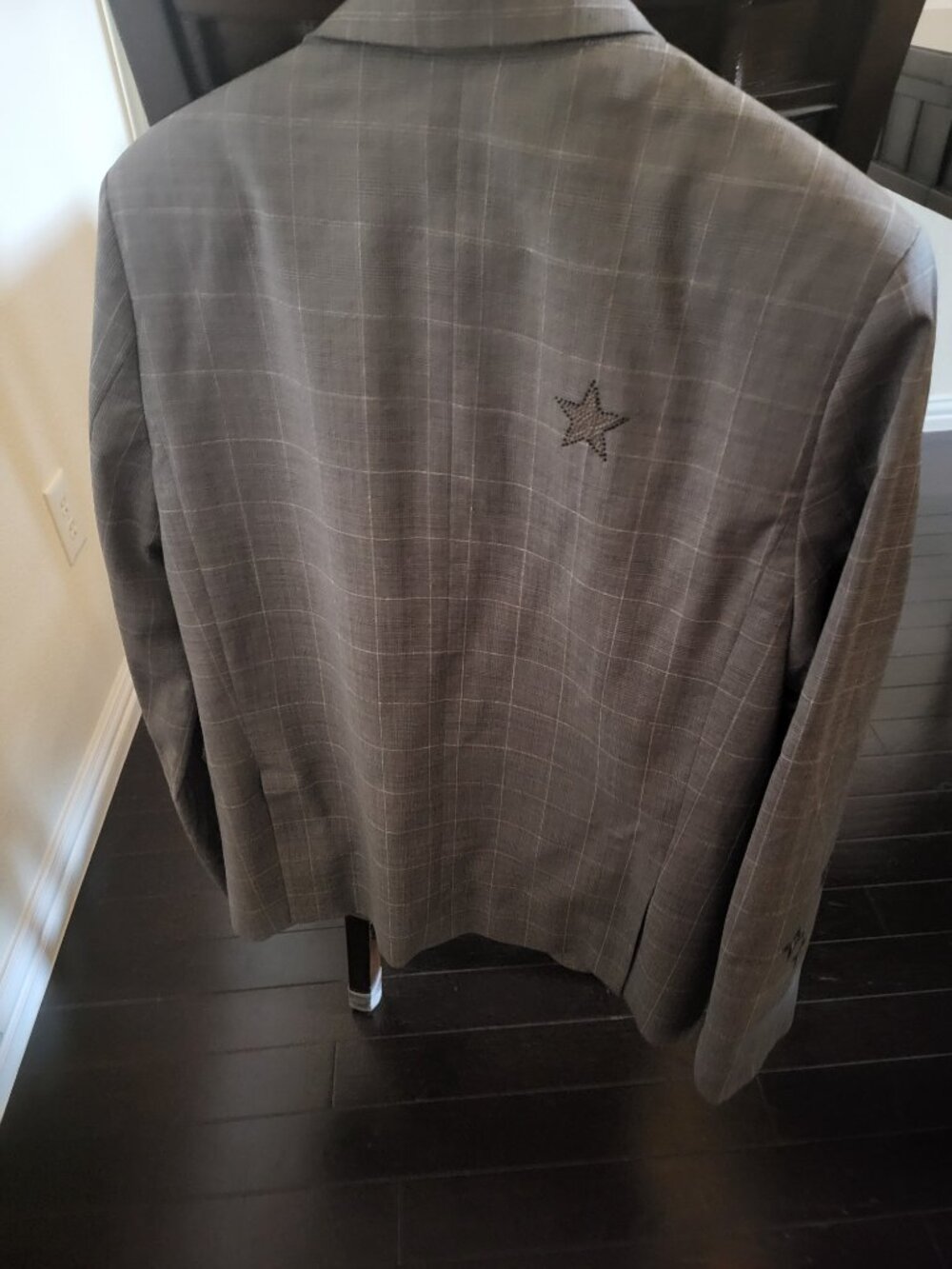 Zadig & Voltaire Plaid Blazer Size 36 - Picture 6 of 8